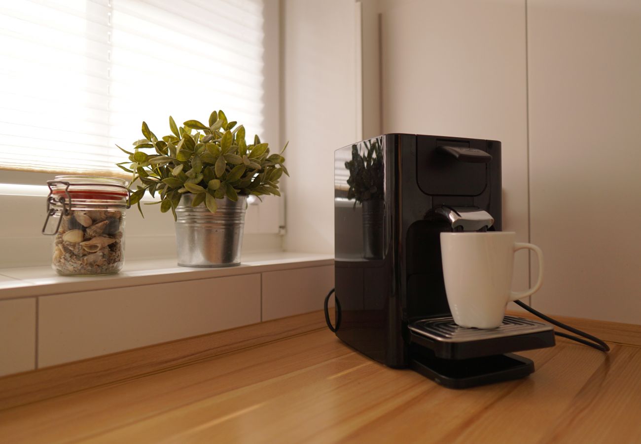 Ferienwohnung in Krummhörn - Herzmuschel -  Kaminofen/Whirlpool/Terrasse