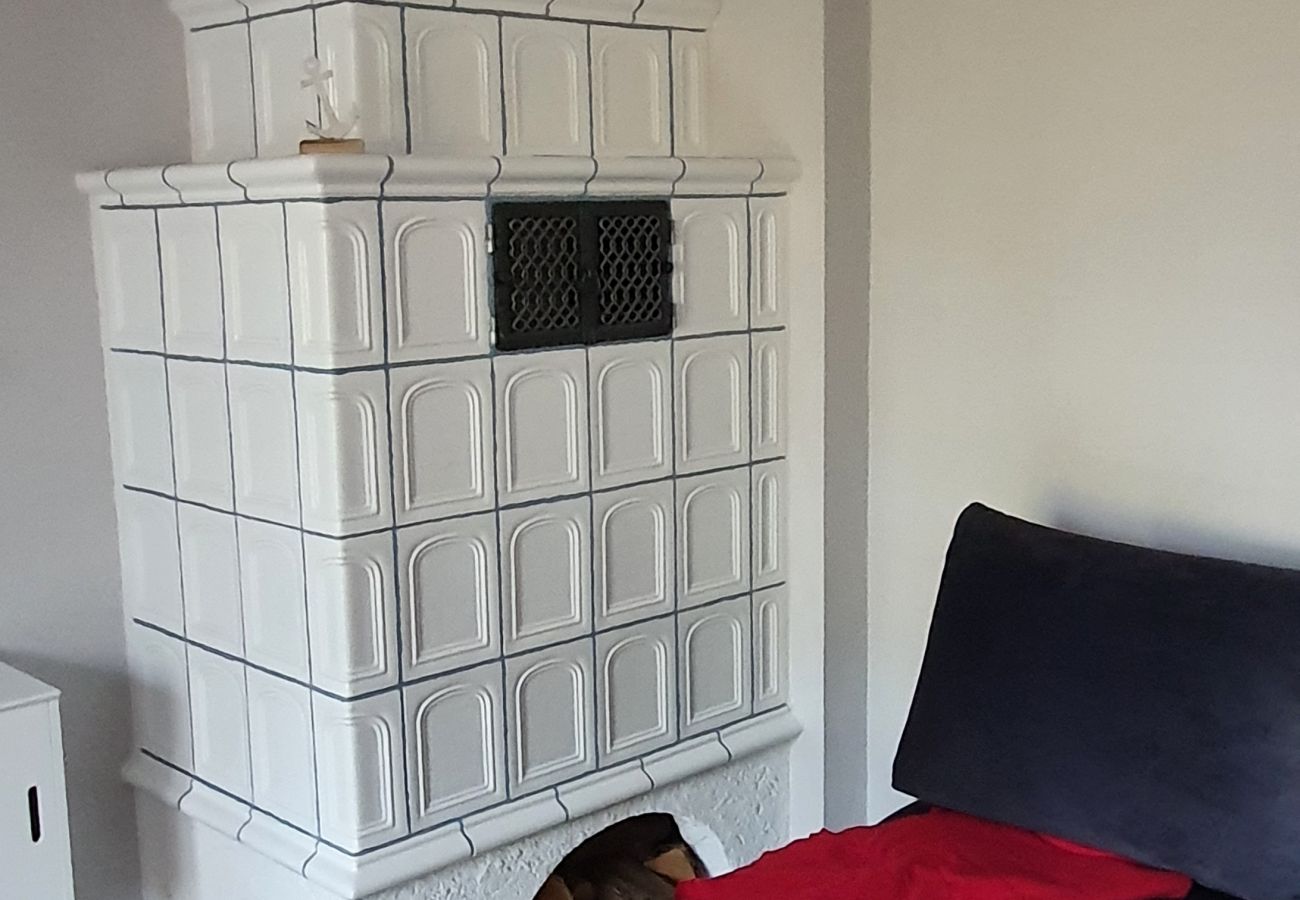 Ferienwohnung in Krummhörn - Kamin Apartment-Terrasse/Garten/Hunde Willkommen