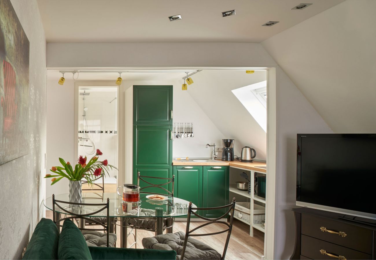 Ferienwohnung in Krummhörn - Kaiser Apartment-Terrasse/Garten/Hunde Willkommen