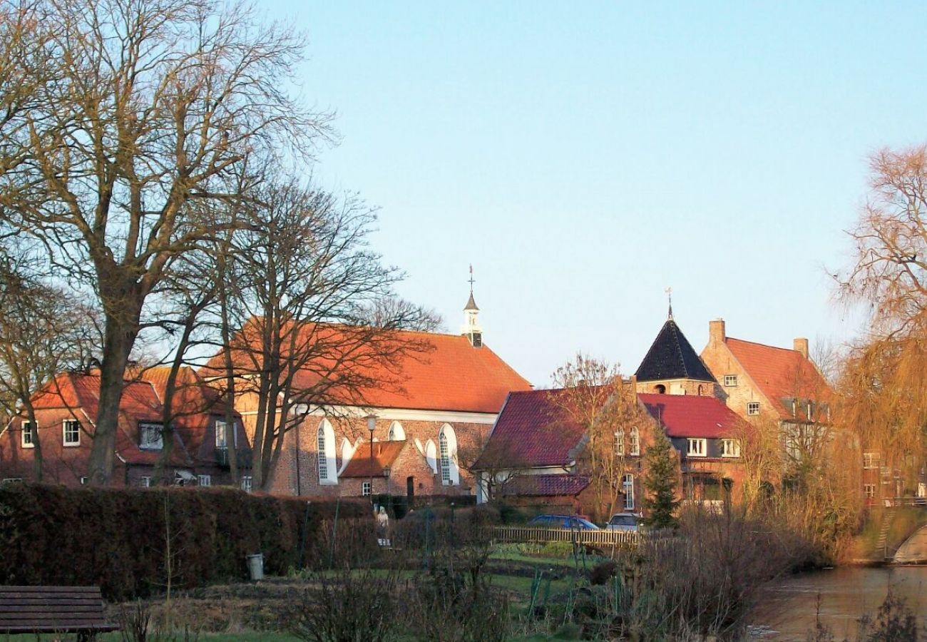 Ferienwohnung in Krummhörn - Veras Kate/Terrasse/Garten/Hunde Willkommen