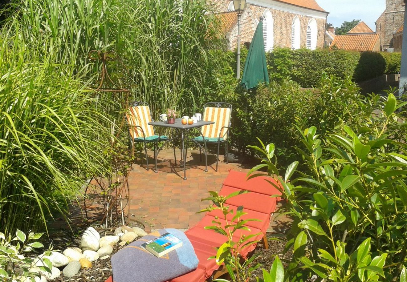 Ferienwohnung in Krummhörn - Veras Kate/Terrasse/Garten/Hunde Willkommen
