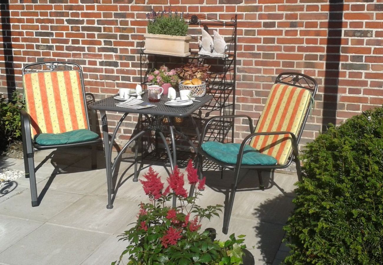 Ferienwohnung in Krummhörn - Veras Kate/Terrasse/Garten/Hunde Willkommen