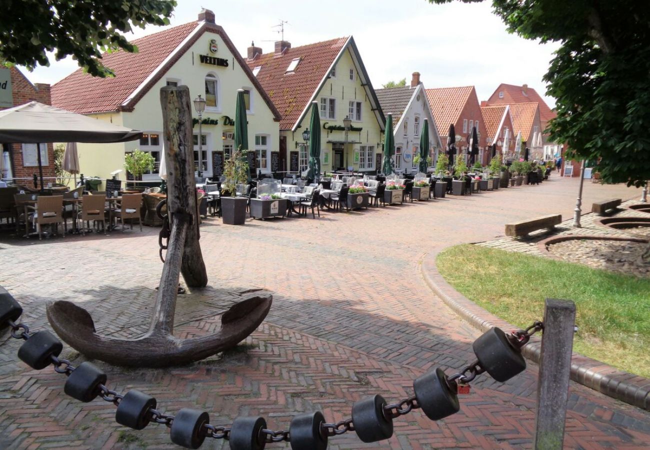 Ferienwohnung in Krummhörn - Veras Kate/Terrasse/Garten/Hunde Willkommen